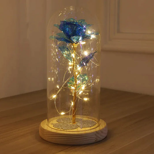 The Eternal Rose Lamp