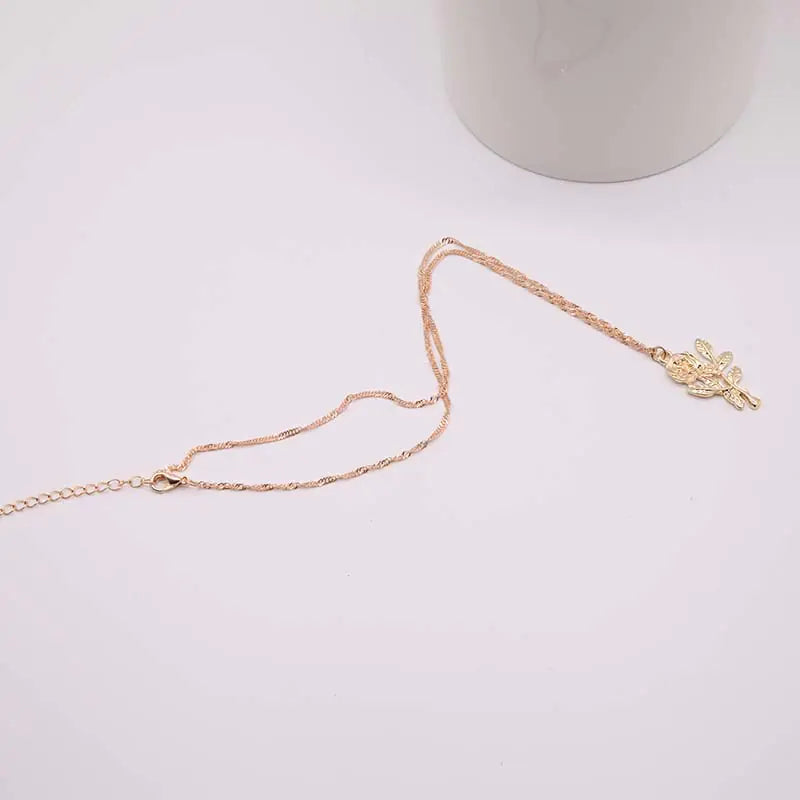 The Evermore Rose Necklace